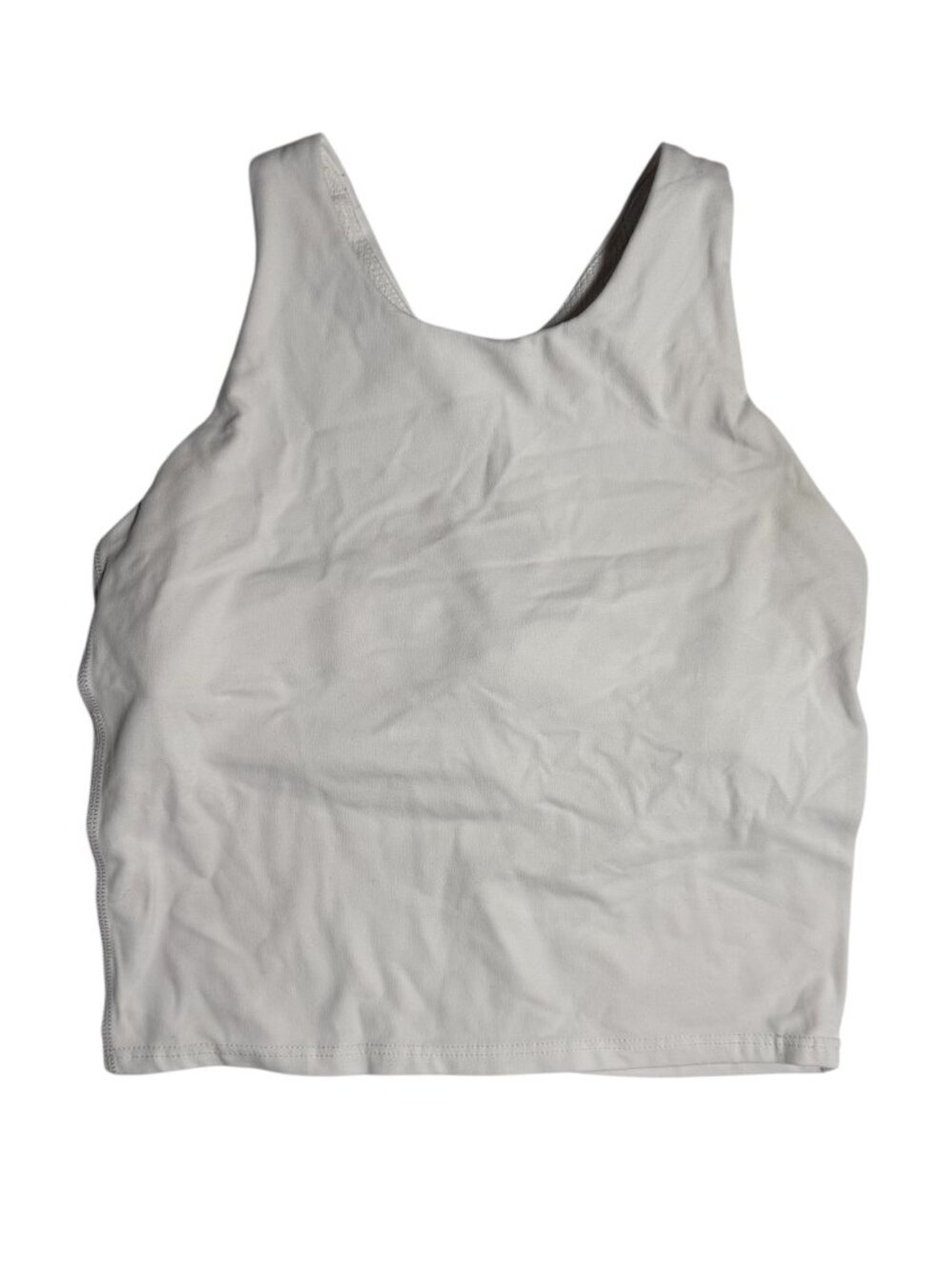 Athleta Girl Tank Top White Size XL / 14 Stretchy Workout
